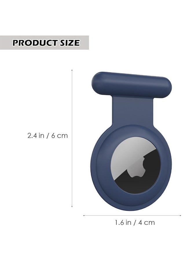 Case Holder for Airtag, Airtag for Kids, Elderly, Pet, Clothing (1 Grey 1 Blue)(not GPS Included) - Image 5